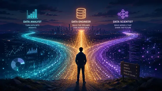 Illustration for: Breaking Into Data: A Career Switcher's Guide to Every Path in the Field