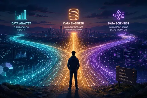 Illustration for: Breaking Into Data: A Career Switcher's Guide to Every Path in the Field